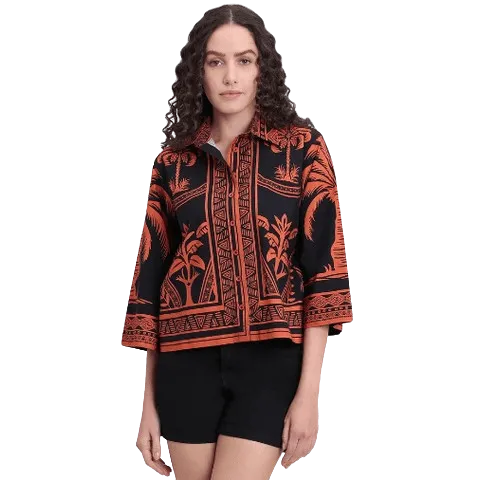 Vero Moda Printed Cotton Shirt