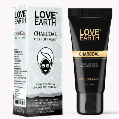 Kindlife Love Earth Charcoal Peel Off Mask 50gm